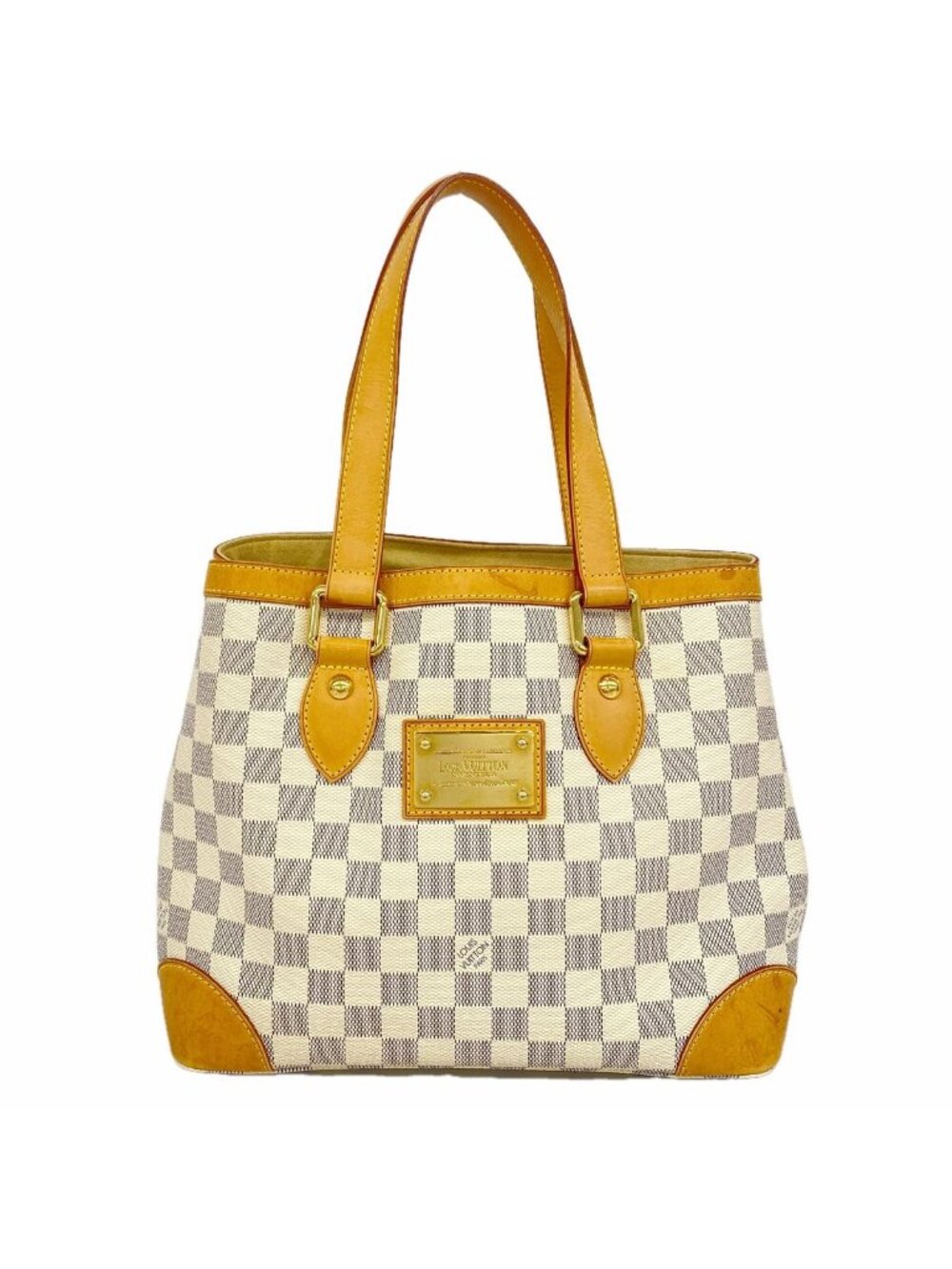 Louis Vuitton Tote Bag Damier Azur Hampstead PM White